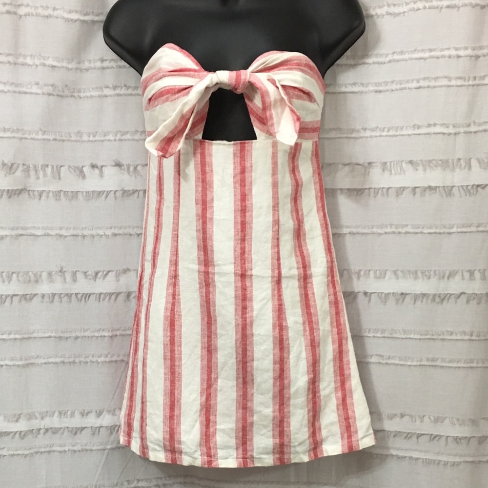 NWT Forever 21 Stripe woven mini dress